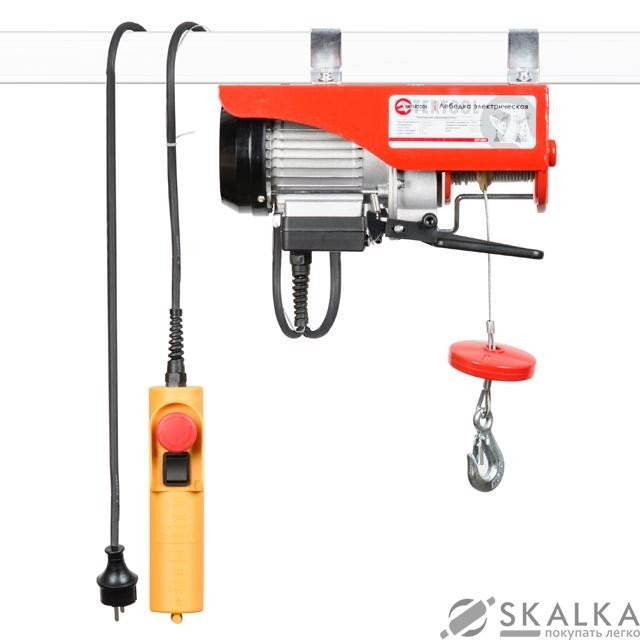 Лебедка электрическая Intertool 500Вт, 125/250кг, трос 3.0мм*12м (GT1481) На фото Лебедка электрическая Intertool 500Вт, 125/250кг, трос 3.0мм*12м (GT1481)