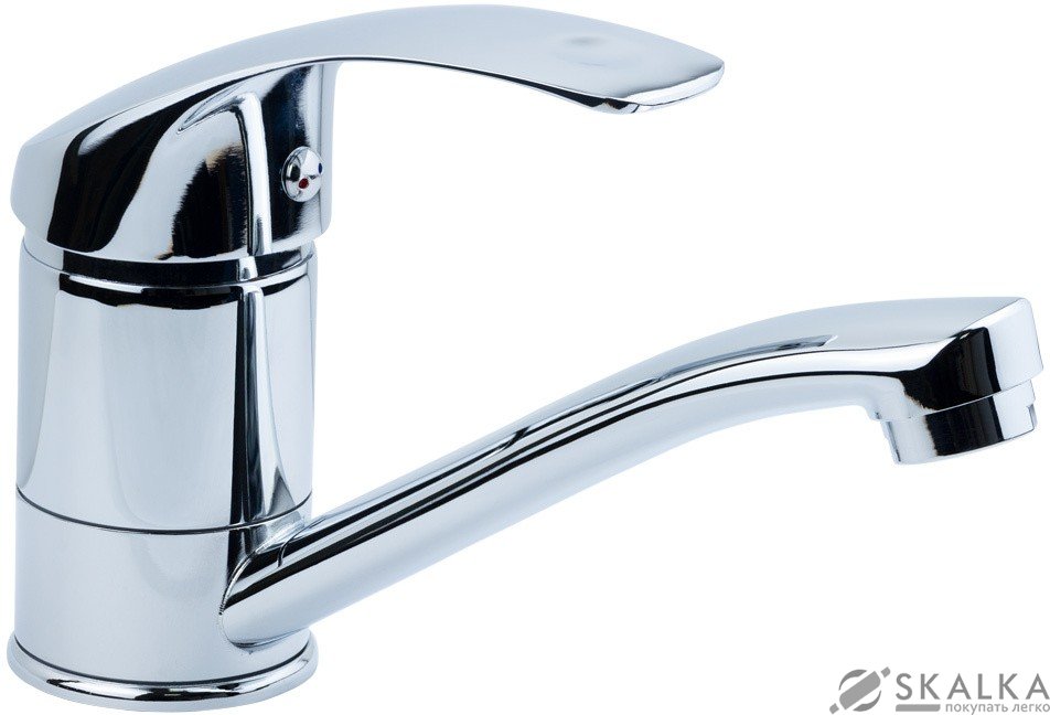 Смеситель для кухни Tau SD D40 гусак прямой 250 мм на гайке (SD-1B243C) На фото Смеситель для кухни Tau SD D40 гусак прямой 250 мм на гайке (SD-1B243C)