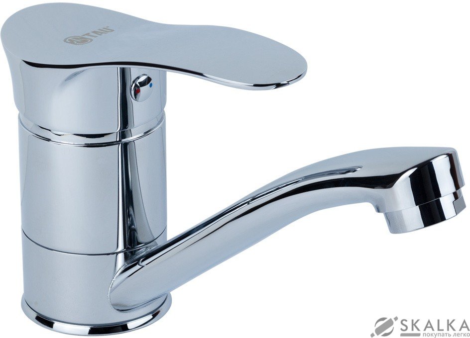 Смеситель для кухни Tau SE D40 гусак прямой 150 мм на гайке (SE-1B145C) На фото Смеситель для кухни Tau SE D40 гусак прямой 150 мм на гайке (SE-1B145C)