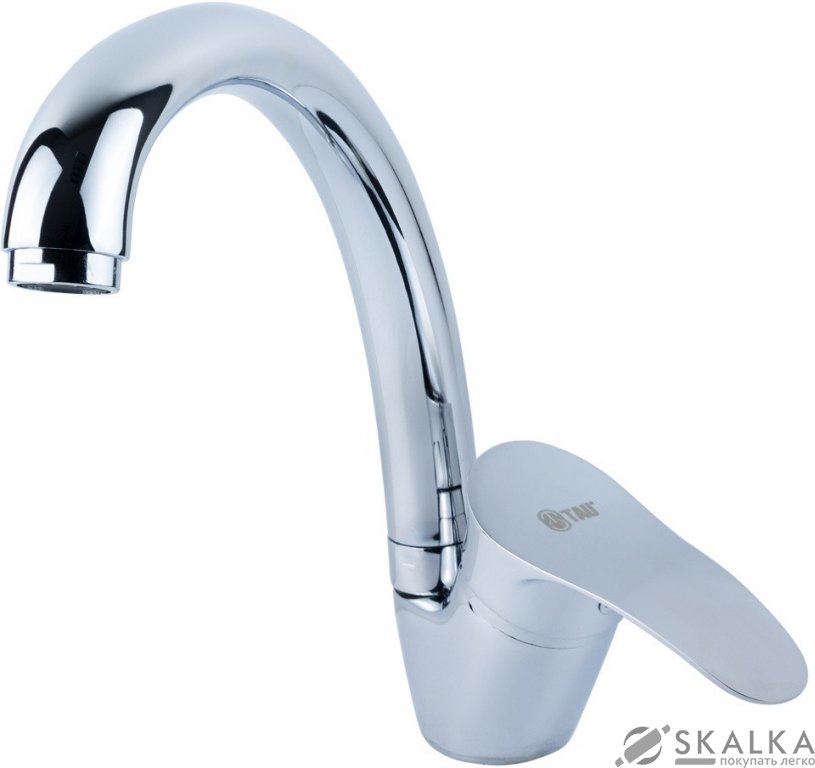 Смеситель для кухни Tau SE D40 гусак ухо на гайке (SE-4B145C) На фото Смеситель для кухни Tau SE D40 гусак ухо на гайке (SE-4B145C)