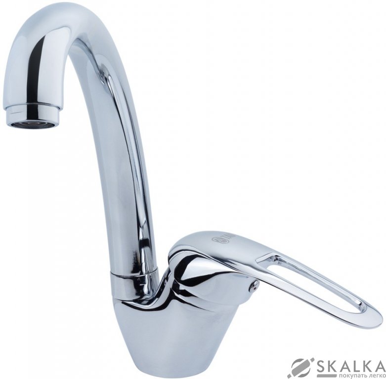 Смеситель для кухни Tau SF D40 гусак ухо на гайке (SF-4B139C) На фото Смеситель для кухни Tau SF D40 гусак ухо на гайке (SF-4B139C)