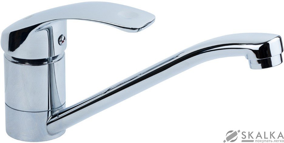 Смеситель для кухни Tau SL D40 гусак прямой 250 мм на гайке (SL-1B243C) На фото Смеситель для кухни Tau SL D40 гусак прямой 250 мм на гайке (SL-1B243C)