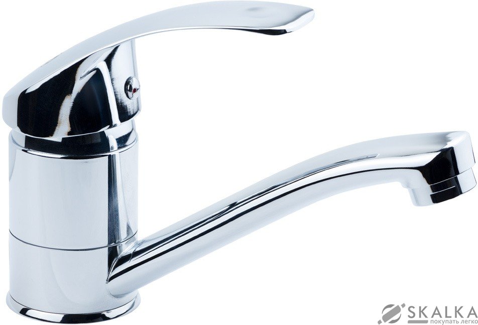 Смеситель для кухни Tau SL D40 гусак прямой 150 мм на шпильке (SL-2B143C) На фото Смеситель для кухни Tau SL D40 гусак прямой 150 мм на шпильке (SL-2B143C)