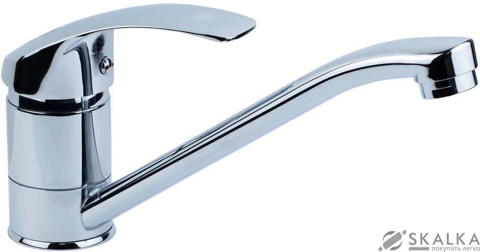 Смеситель для кухни Tau SL D40 гусак прямой 250 мм на шпильке (SL-2B243C) На фото Смеситель для кухни Tau SL D40 гусак прямой 250 мм на шпильке (SL-2B243C)