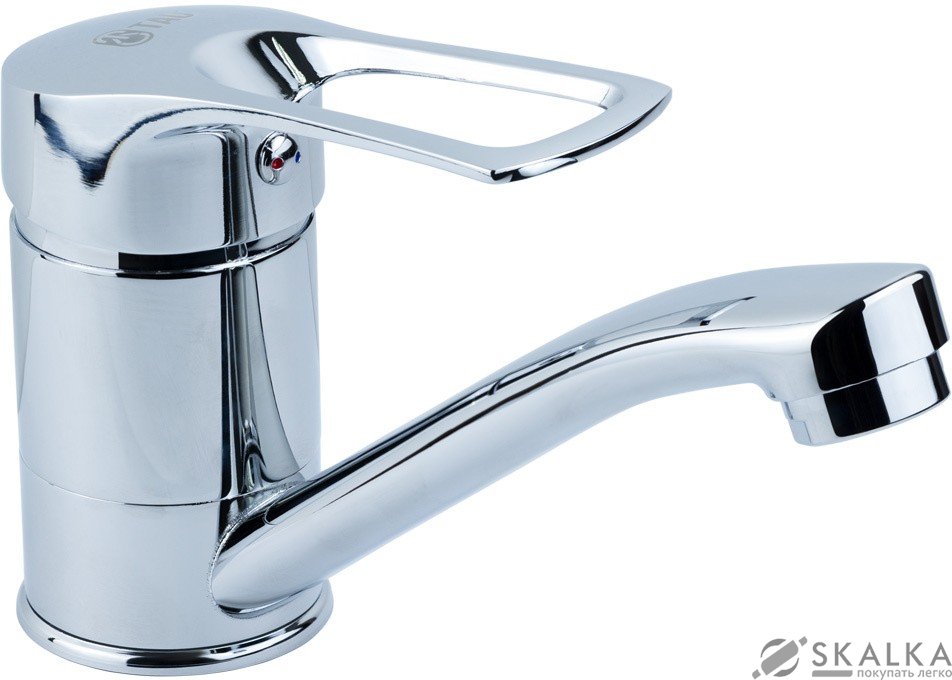 Смеситель для кухни Tau SM D40 гусак прямой 150 мм на гайке (SM-1B144C) На фото Смеситель для кухни Tau SM D40 гусак прямой 150 мм на гайке (SM-1B144C)