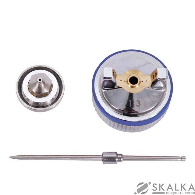 Комплект форсунок Intertool HVLP II 1,3мм (PT-2113) На фото Комплект форсунок Intertool HVLP II 1,3мм (PT-2113)