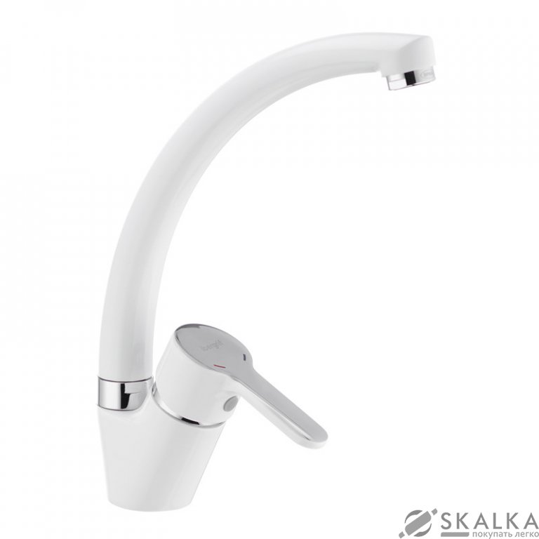 На фото Смеситель для кухни IBERGRIF SQUARE M14822W (IB0034)