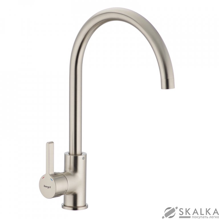 На фото Смеситель для кухни IBERGRIF M22118A (IB0078)
