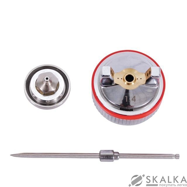 Комплект форсунок Intertool HVLP II 1,4мм (PT-2114) На фото Комплект форсунок Intertool HVLP II 1,4мм (PT-2114)