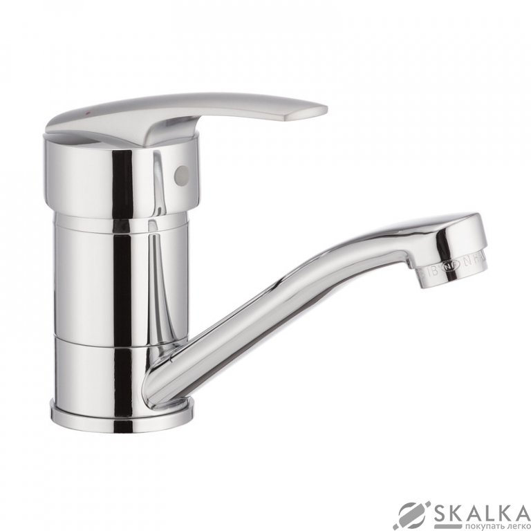 Смеситель для кухни Haiba AGAT 555 (излив 15 см) (HB0010) На фото Смеситель для кухни Haiba AGAT 555 (излив 15 см) (HB0010)