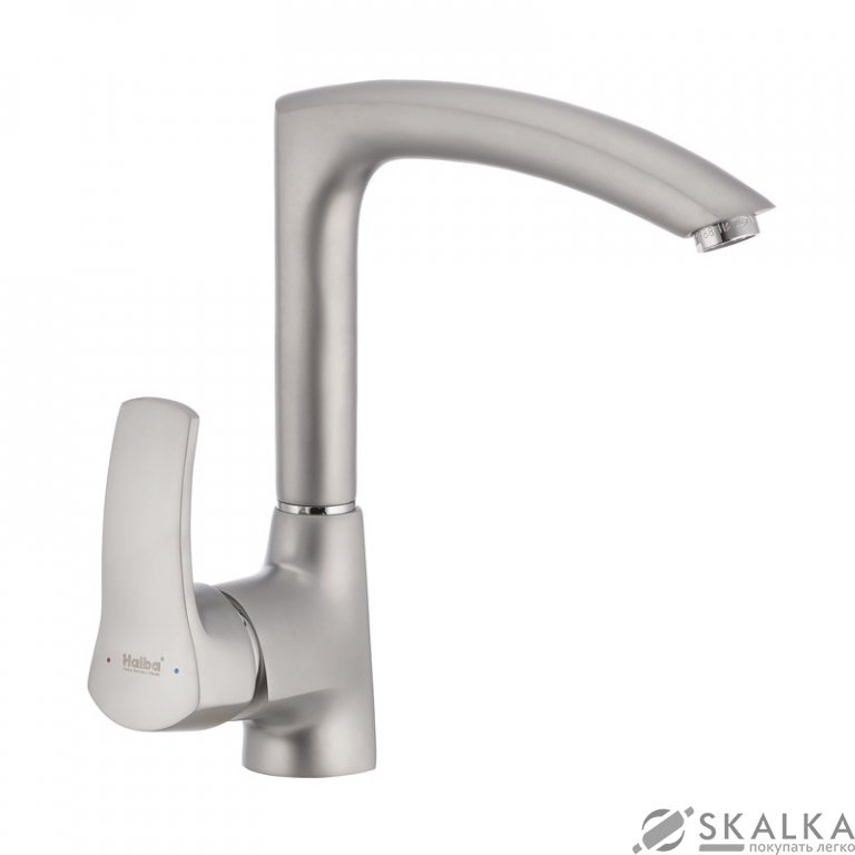 Смеситель для кухни Haiba FOCUS 018 матовый (HB0130) На фото Смеситель для кухни Haiba FOCUS 018 матовый (HB0130)