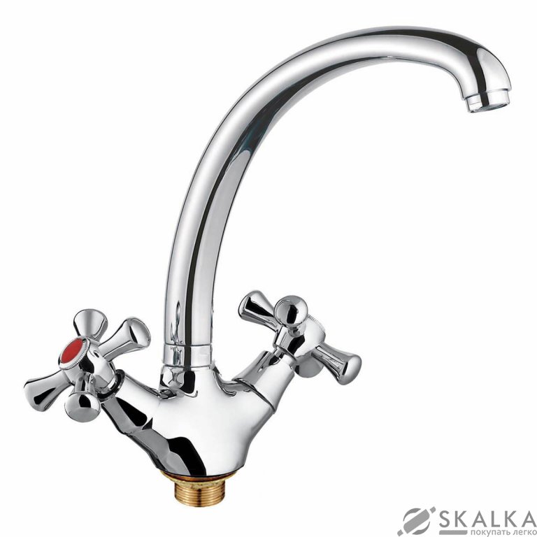 На фото Смеситель для кухни Haiba SMES 273 (HB0375)