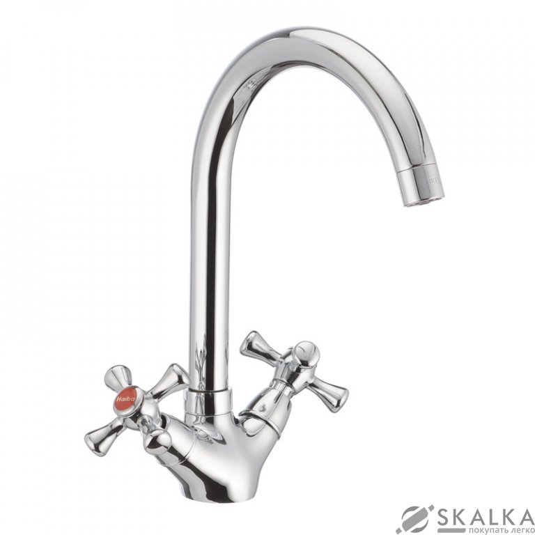 На фото Смеситель для кухни Haiba SMES 275 (HB0378)