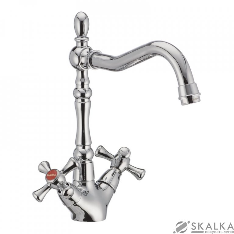 На фото Смеситель для кухни Haiba SMES 777 (HB0381)