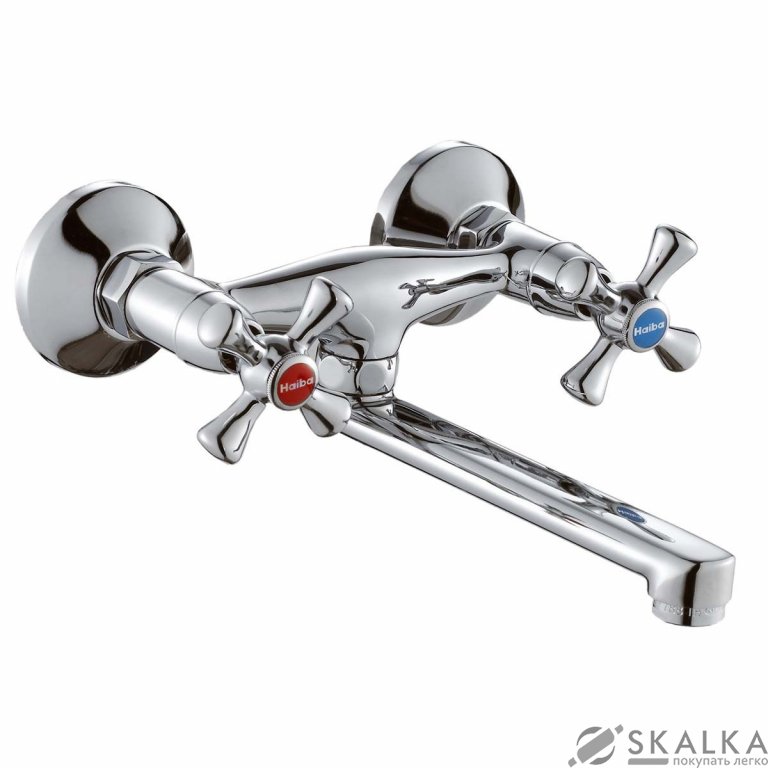 На фото Смеситель для кухни Haiba SMES 361 (HB0380)