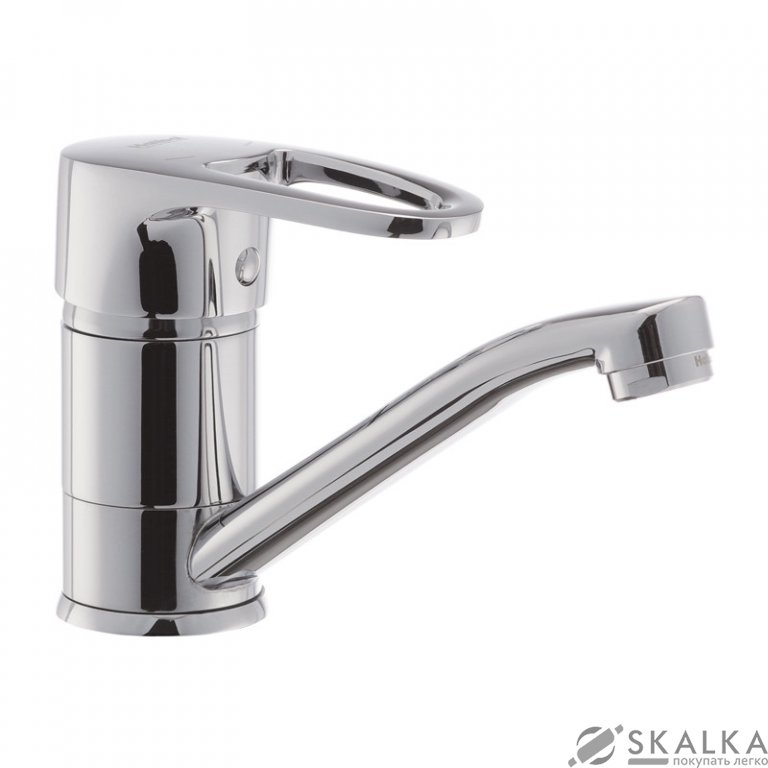 На фото Смеситель для кухни Haiba CEBA 555 (излив 15 см) (HB0035)