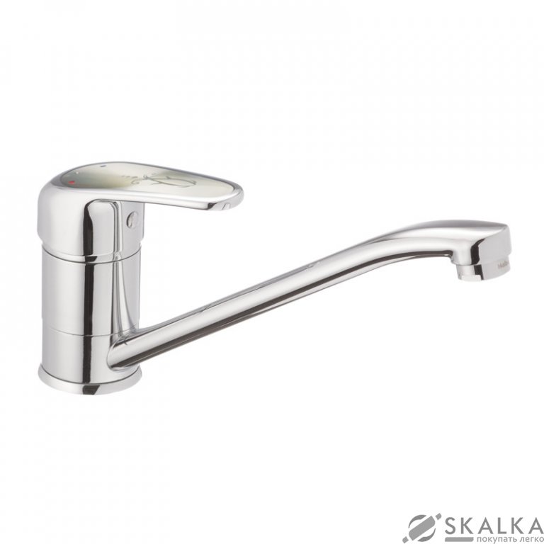 Смеситель для кухни Haiba MAGIC 004 с серой ручкой (HB0686) На фото Смеситель для кухни Haiba MAGIC 004 с серой ручкой (HB0686)