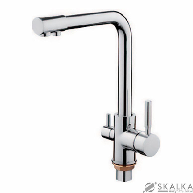 Смеситель для кухни ZERIX LR4055-3 с выходом для питьевой воды (ZX2723) На фото Смеситель для кухни ZERIX LR4055-3 с выходом для питьевой воды (ZX2723)