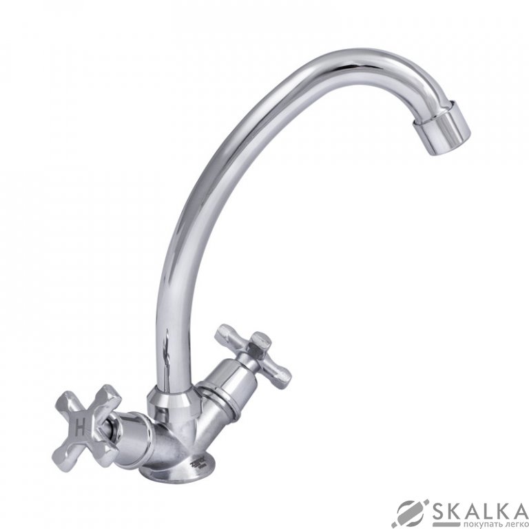Смеситель для кухни ZERIX JIK4 102-A (ZX0409) На фото Смеситель для кухни ZERIX JIK4 102-A (ZX0409)