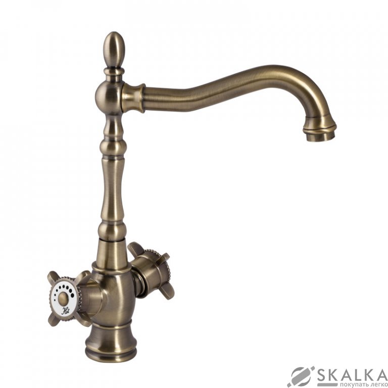 Смеситель для кухни ZERIX Z43325-2 (ZX0556) На фото Смеситель для кухни ZERIX Z43325-2 (ZX0556)