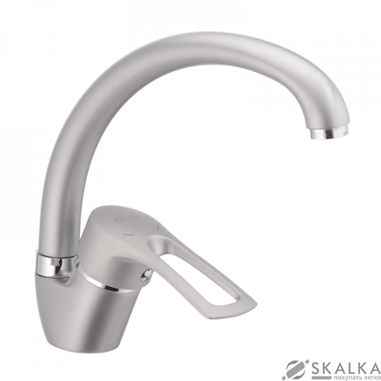 Смеситель для кухни CRON HANSBERG 777 матовый (HB0908) На фото Смеситель для кухни CRON HANSBERG 777 матовый (HB0908)