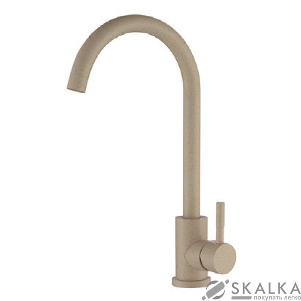 Смеситель для кухни MIXXUS SUS-011 бежевый (SS0002) На фото Смеситель для кухни MIXXUS SUS-011 бежевый (SS0002)
