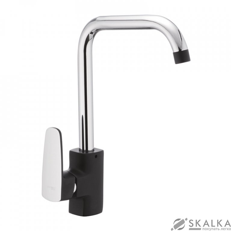 Смеситель для кухни MIXXUS MISSOURI 014-G черный (MI0601) На фото Смеситель для кухни MIXXUS MISSOURI 014-G черный (MI0601)