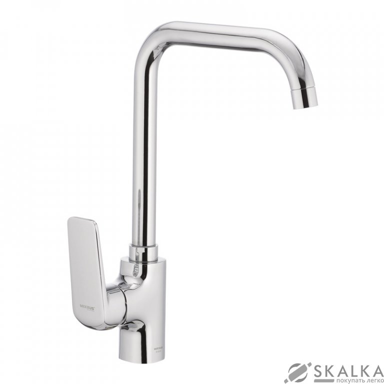 Смеситель для кухни MIXXUS OREGON 014-G (MX0004) На фото Смеситель для кухни MIXXUS OREGON 014-G (MX0004)