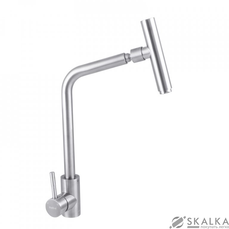 На фото Смеситель для кухни HAIBA SUS 017 (HB3897)