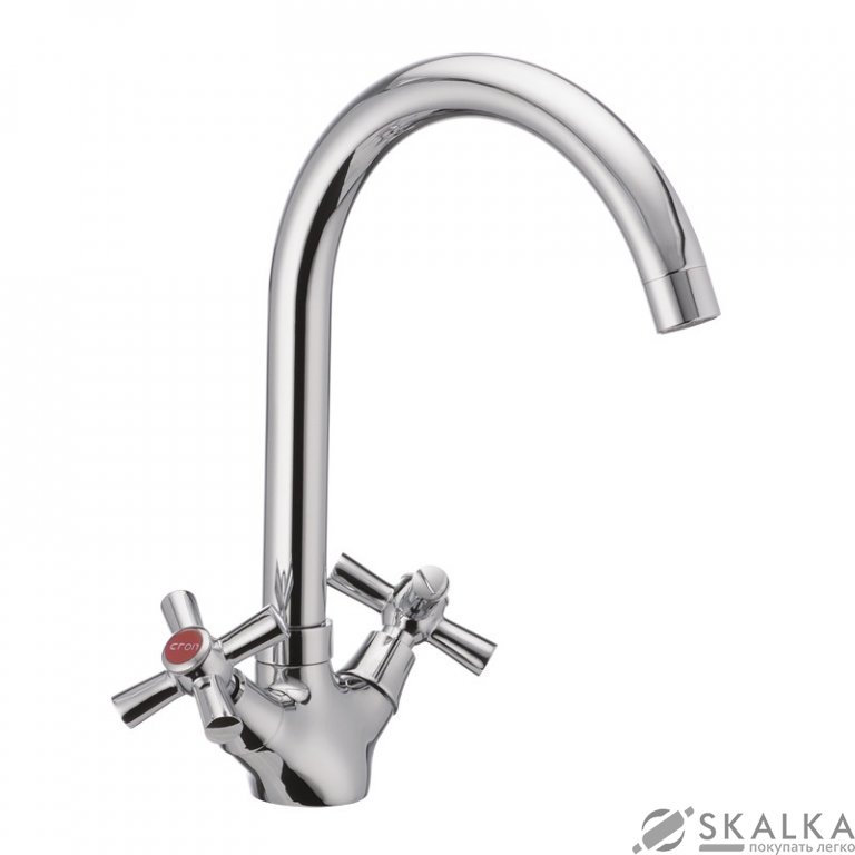 На фото Смеситель для кухни CRON POLO 275 (CR0213)