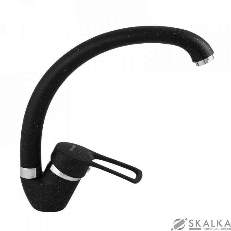 На фото Смеситель для кухни CHAMPION HANSBERG 777 черный (CH0267)