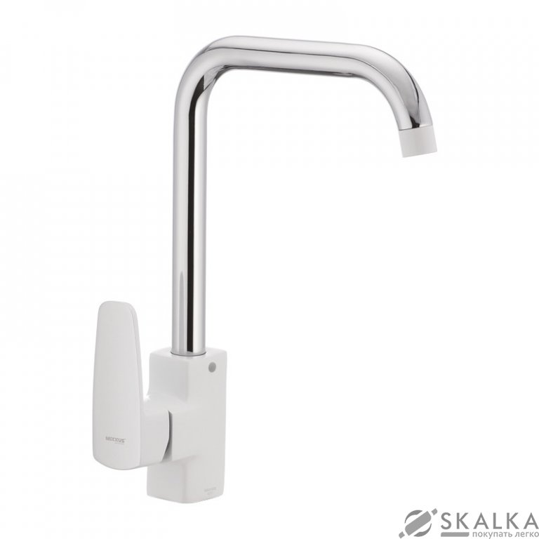 Смеситель для кухни MIXXUS MISSOURI 014-G белый (MI0595) На фото Смеситель для кухни MIXXUS MISSOURI 014-G белый (MI0595)