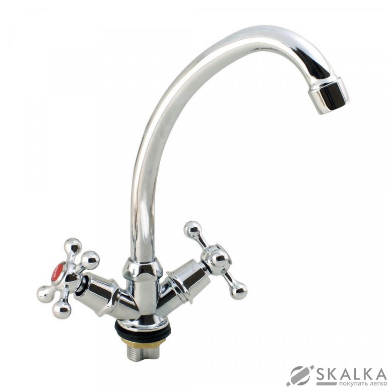 Смеситель для кухни MASTER 555 (СС0488) На фото Смеситель для кухни MASTER 555 (СС0488)