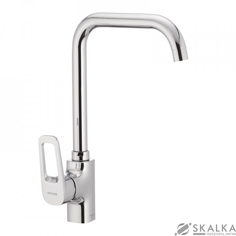 Смеситель для кухни MIXXUS NEVADA 014-G (MX0014) На фото Смеситель для кухни MIXXUS NEVADA 014-G (MX0014)