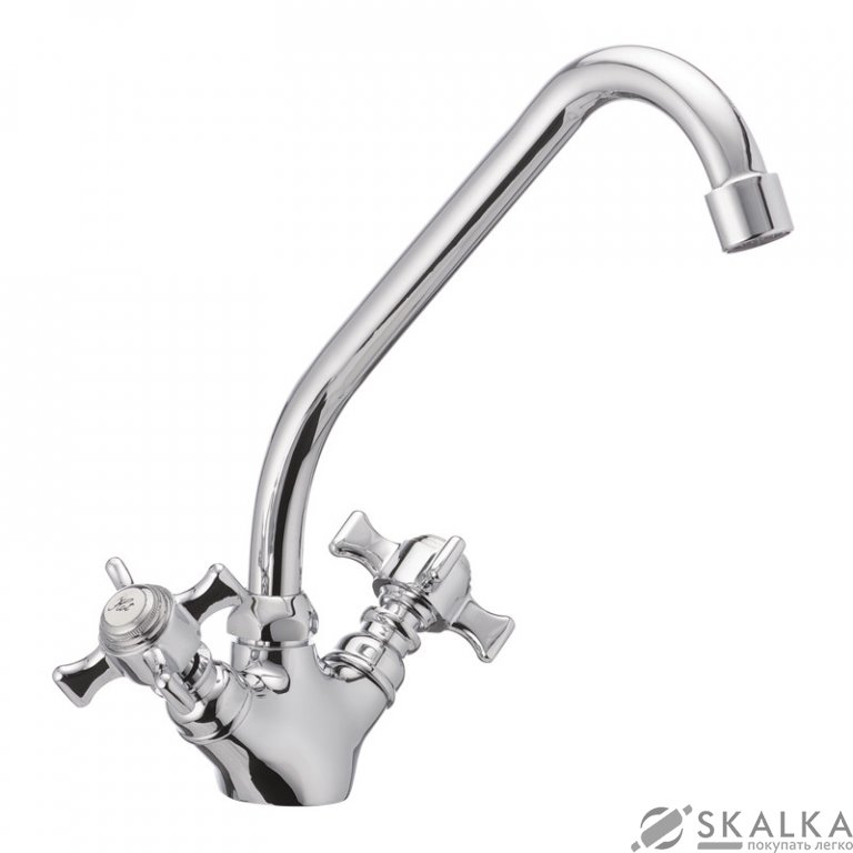 На фото Смеситель для кухни CRON ZEUS 271 (CR0851)