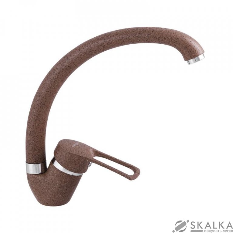 На фото Смеситель для кухни CHAMPION HANSBERG 777 терракотовый (CH0266)