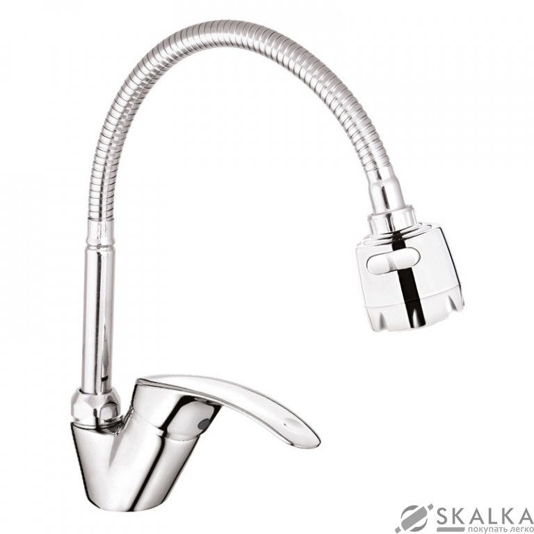 Смеситель для кухни CRON MARS 777 REFLECTOR (CR0853) На фото Смеситель для кухни CRON MARS 777 REFLECTOR (CR0853)
