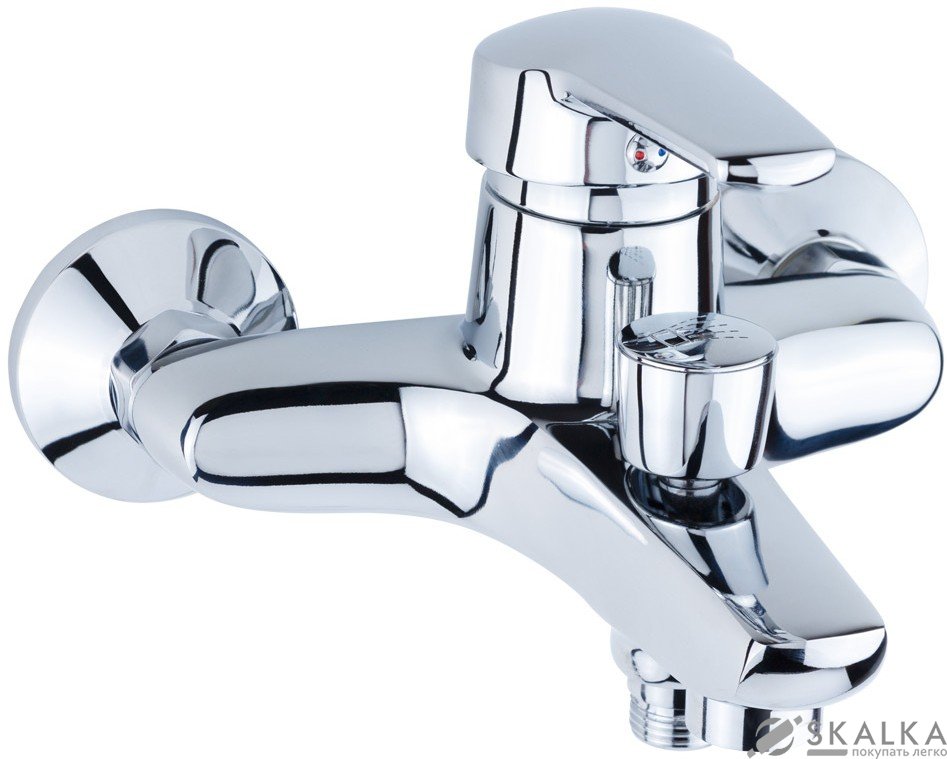 На фото Смеситель для ванны Aquatica HM D40 литой (HM-1C131C)