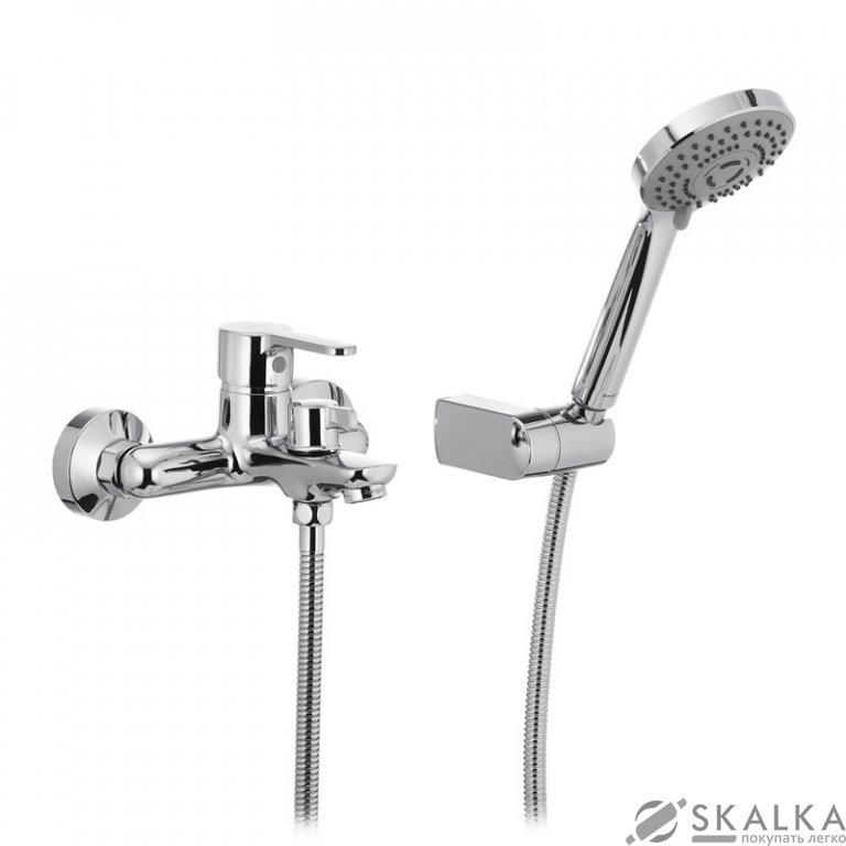 На фото Смеситель для ванны IBERGRIF SQUARE M13222 (IB0025)