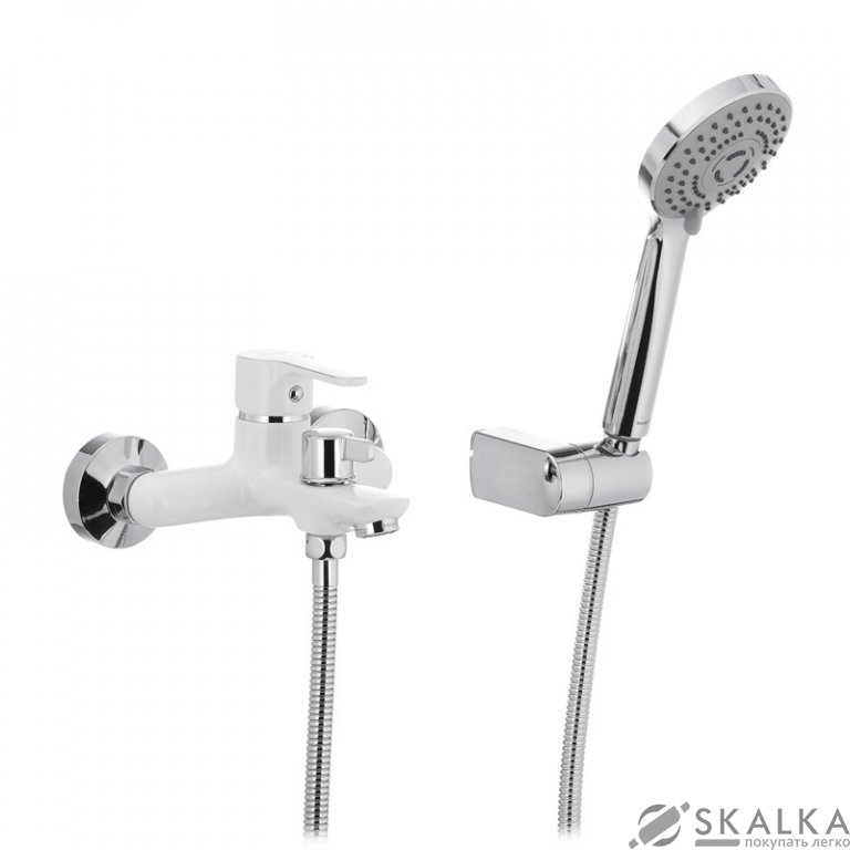 На фото Смеситель для ванны IBERGRIF SQUARE M13222W (IB0033)