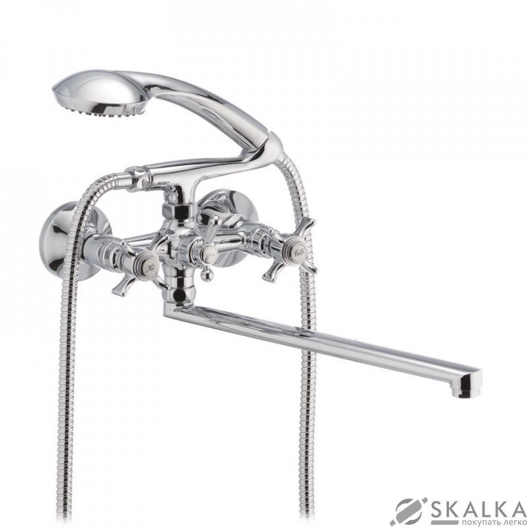 На фото Смеситель для ванны Haiba ZEON 143 (HB0423)