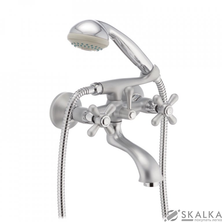 На фото Смеситель для ванны Haiba DOMINOX 142 матовый (HB0066)