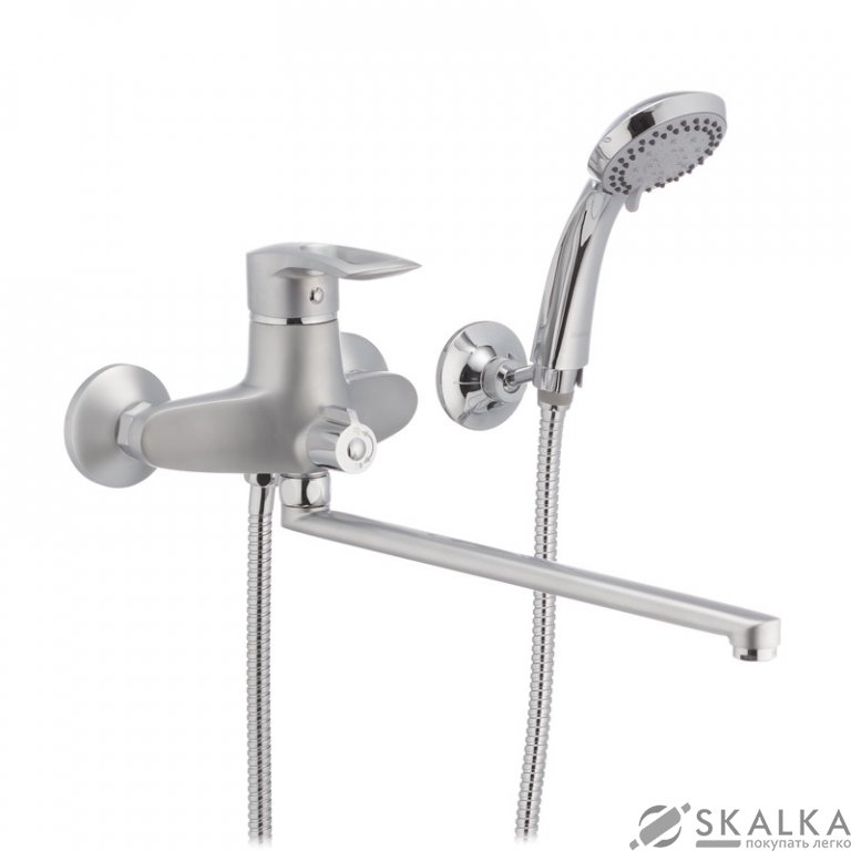 Смеситель для ванны Haiba HANSBERG 006 матовый (HB0193) На фото Смеситель для ванны Haiba HANSBERG 006 матовый (HB0193)