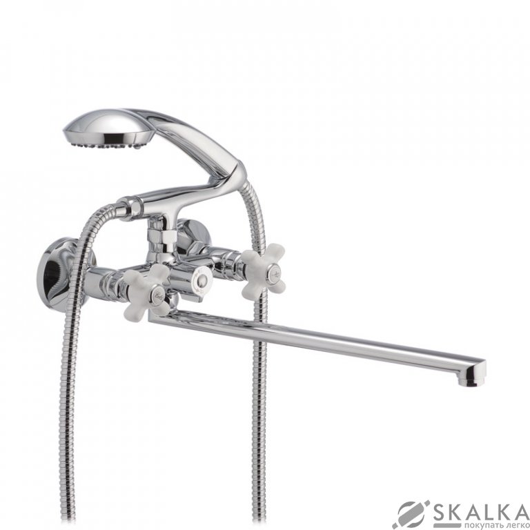 На фото Смеситель для ванны Haiba ODYSSEY 140 (HB0303)