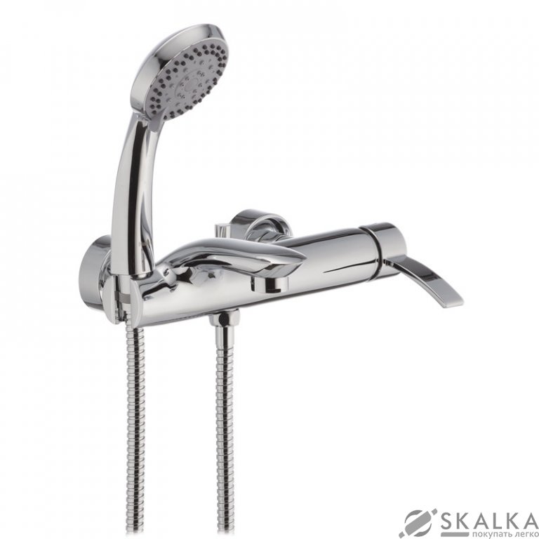 На фото Смеситель для ванны Haiba ALASKA 009 (HB0015)