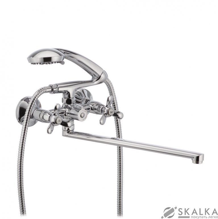 На фото Смеситель для ванны Haiba VILTA 140 (HB0916)