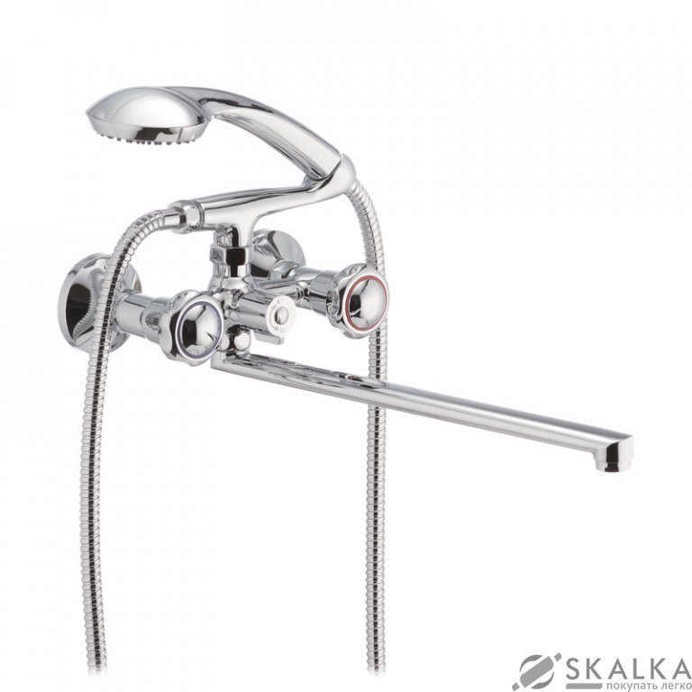 На фото Смеситель для ванны Haiba MEGA 140 (HB0915)