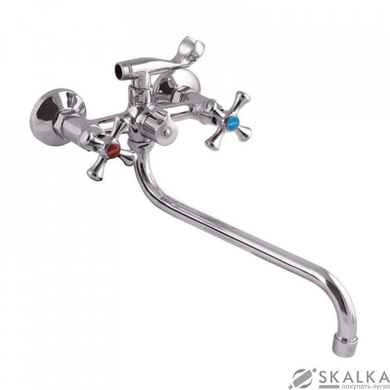 Смеситель для ванны ZERIX DMT 827 (ZX0018) На фото Смеситель для ванны ZERIX DMT 827 (ZX0018)