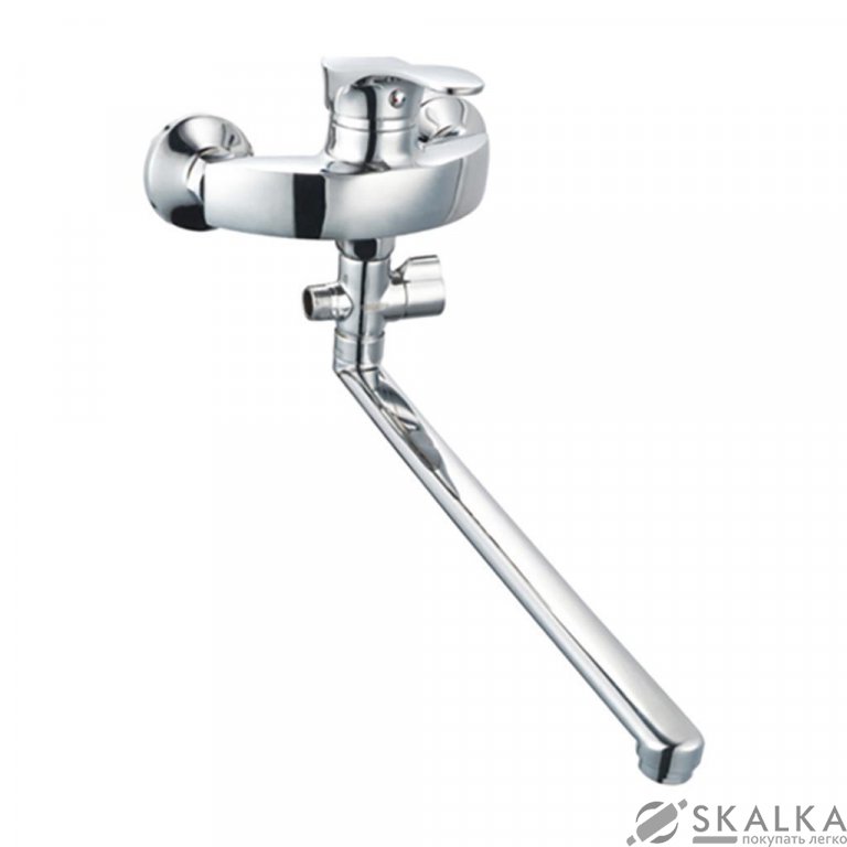 На фото Смеситель для ванны ZERIX EYB 135 (ZX0034)