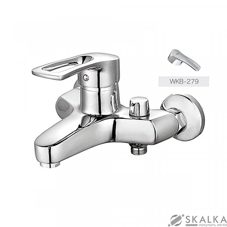 Смеситель для ванны ZERIX FAD 279 (ZX0210) На фото Смеситель для ванны ZERIX FAD 279 (ZX0210)